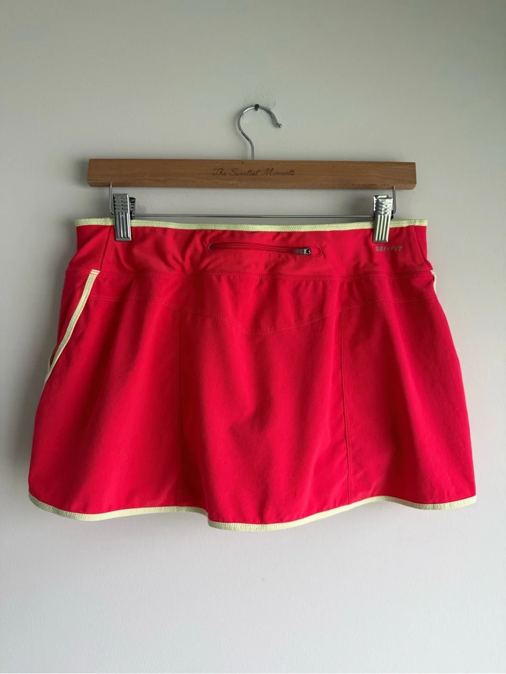 Nike Dri-FIT Watermelon Pink Athletic Tennis Skort Size Large